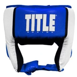 TITLE Boxing Aerovent Elite USA Boxing Competition Headgear – Open Face -ADIDAS || Nike Sales ACHEX1 BL 2