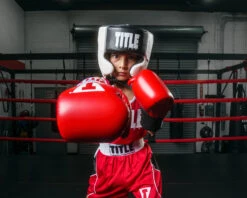 TITLE Boxing Aerovent Elite USA Boxing Competition Headgear – With Cheeks -ADIDAS || Nike Sales ACHEXBKWH 3