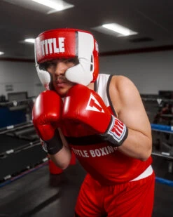 TITLE Boxing Aerovent Elite USA Boxing Competition Headgear – With Cheeks -ADIDAS || Nike Sales ACHEXRD 1