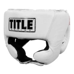 TITLE Boxing USA Boxing Competition Headgear - With Cheeks -ADIDAS || Nike Sales ACHX WH 1 2
