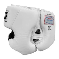 TITLE Boxing USA Boxing Competition Headgear - With Cheeks -ADIDAS || Nike Sales ACHX WH 3