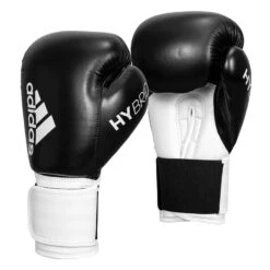 Adidas Hybrid 100 Boxing Gloves -ADIDAS || Nike Sales ADIH100 BK WH 002