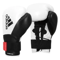 Adidas Hybrid 250 Training Gloves -ADIDAS || Nike Sales ADIH250TG WH BK 2