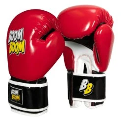 BOOM BOOM Boxing Striker Youth Boxing Gloves 25 BOOM BOOM Boxing Striker Youth Boxing Gloves -ADIDAS || Nike Sales BBSBGY2 RD BK 002