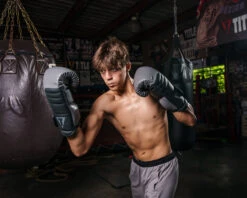 TITLE Boxing Combat Bag Gloves -ADIDAS || Nike Sales COMBGGRBK 2