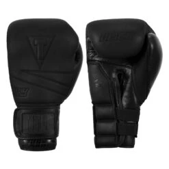 New Products 11 TITLE Black Bolstered Leather Bag Gloves
