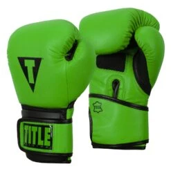 TITLE Boxing Dauntless Training Gloves -ADIDAS || Nike Sales DNTTG GN BK 2