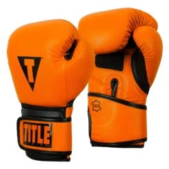 TITLE Boxing Dauntless Training Gloves -ADIDAS || Nike Sales DNTTG OR BK 2