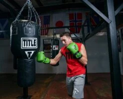 TITLE Boxing Dauntless Training Gloves -ADIDAS || Nike Sales DNTTGGNBK 1