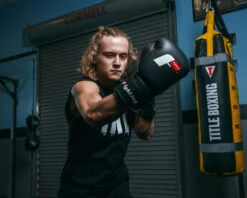 Fighting Leather Training Gloves -ADIDAS || Nike Sales FLTG2BK 3