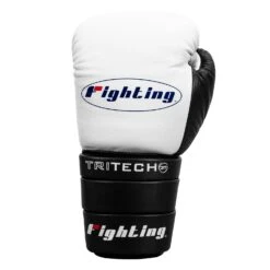 Fighting Tri-Tech Tenacious Lace Training Gloves -ADIDAS || Nike Sales FS3TTGL WH BK 003