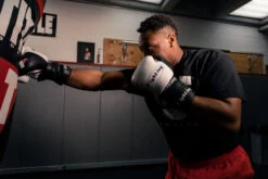 Fighting Tri-Tech Tenacious Lace Training Gloves -ADIDAS || Nike Sales FS3TTGLWHBK