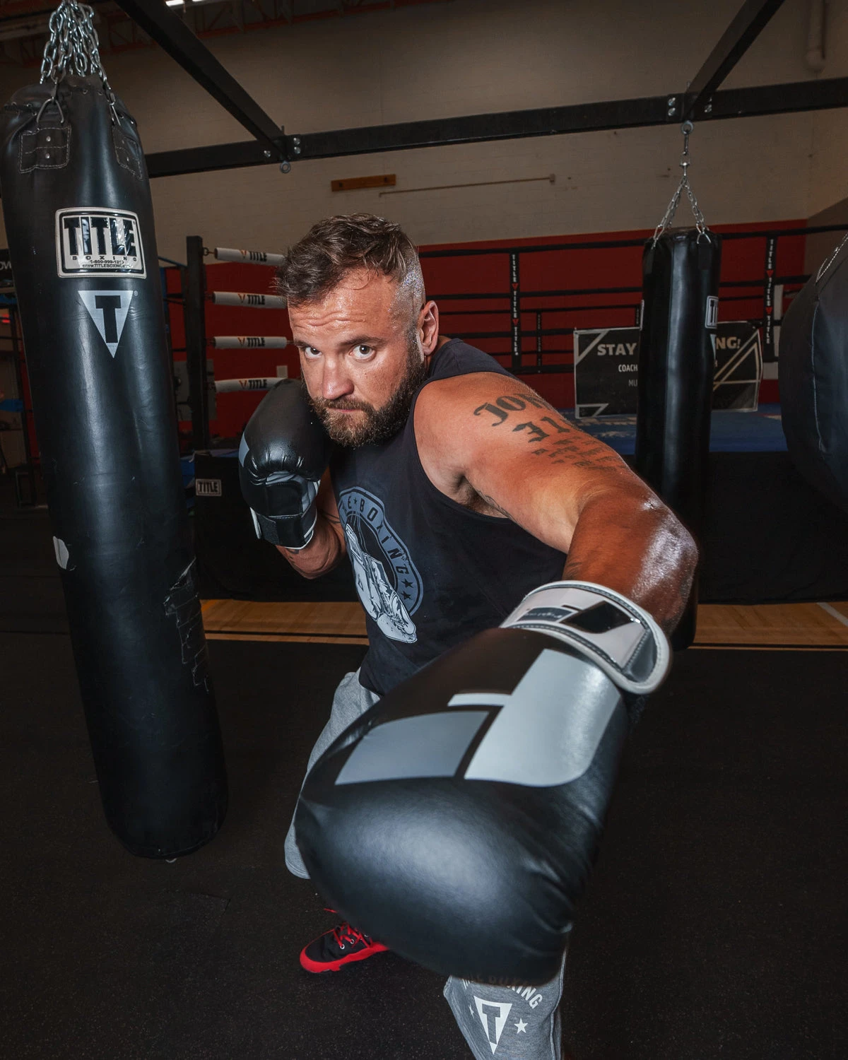 Fighting Big Logo Bag Gloves 2 Fighting Big Logo Bag Gloves - Image 2