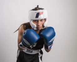 Fighting USA Boxing Competition Headgear With Cheeks -ADIDAS || Nike Sales FSUCH WH