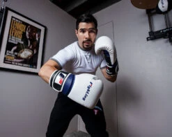 Fighting Ferocity Leather Training Gloves -ADIDAS || Nike Sales FTGTGWHBK 1