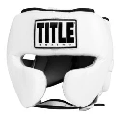 TITLE Boxing Leather Sparring Headgear -ADIDAS || Nike Sales FTHG WH 2