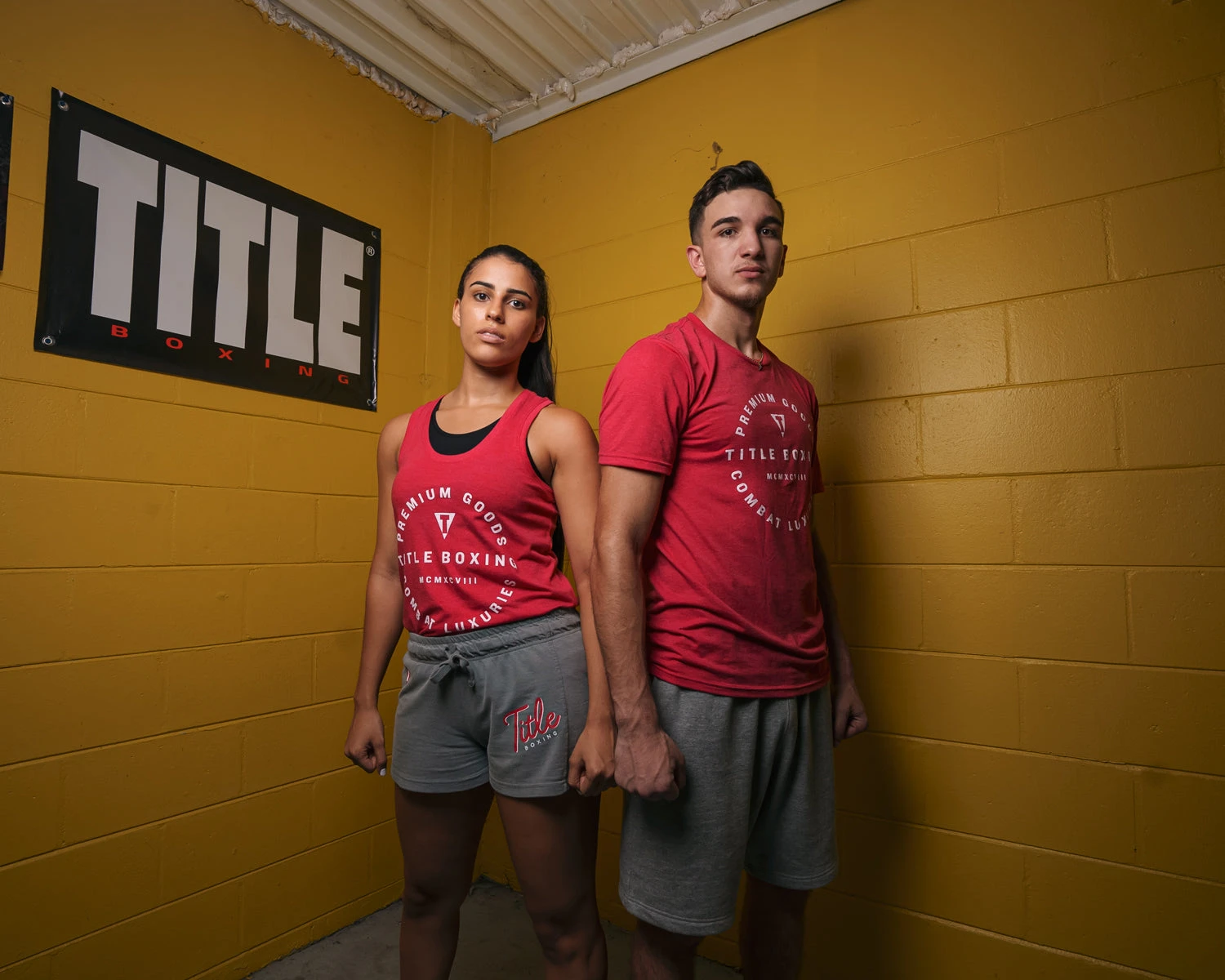 TITLE Boxing Big Logo Banner 4 TITLE Boxing Big Logo Banner - Image 4