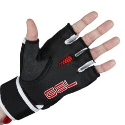 TITLE Boxing Gel Rage Fist Wrap Gloves -ADIDAS || Nike Sales GRFWG BK RD 2