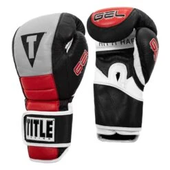 TITLE Boxing Gel Rush Bag Gloves -ADIDAS || Nike Sales GRSHBG BK GR RD 02