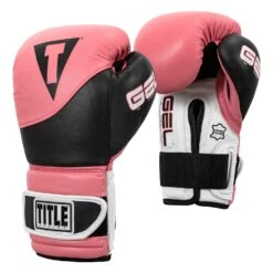 TITLE Boxing Gel Suspense Training Gloves -ADIDAS || Nike Sales GSTGE PK BK 02