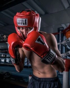 TITLE Boxing Gel World Full Face Training Headgear -ADIDAS || Nike Sales GTHGF RD
