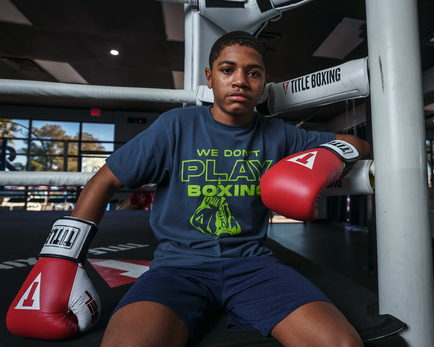 TITLE Boxing Gel World Elastic Training Gloves 16 TITLE Boxing Gel World Elastic Training Gloves - Image 16