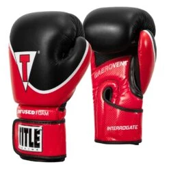 TITLE Boxing Infused Foam Interrogate Training Gloves 2.0 -ADIDAS || Nike Sales IFAITG2 RD BK 2