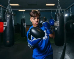 TITLE Boxing Infused Foam Interrogate Training Gloves 2.0 -ADIDAS || Nike Sales IFAITG2BLBK 2