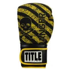 TITLE Boxing Infused Foam Danger Bag Gloves -ADIDAS || Nike Sales IFSDBG BK YE 3