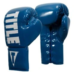 TITLE Boxing Inferno Intensity Lace Training Gloves -ADIDAS || Nike Sales ITGLI BL WH 002