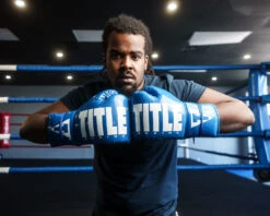 TITLE Boxing Inferno Intensity Lace Training Gloves -ADIDAS || Nike Sales ITGLI ACEBL 2