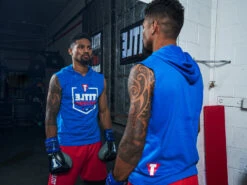 TITLE Boxing Jumbo Logo Sleeveless Hoodie -ADIDAS || Nike Sales LTA4BL 2