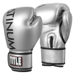 TITLE Platinum Prolific Boxing Bag Gloves -ADIDAS || Nike Sales PLBG SV BK 2