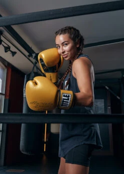 TITLE Boxing Roberto Duran Leather Training Gloves -ADIDAS || Nike Sales RDTGGD 3