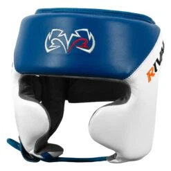 Rival Boxing Amateur Competition Headgear With Cheek Protect -ADIDAS || Nike Sales RHGC2C BL WH 1