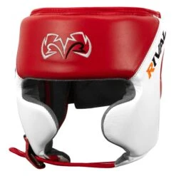Rival Boxing Amateur Competition Headgear With Cheek Protect -ADIDAS || Nike Sales RHGC2C RD WH 1