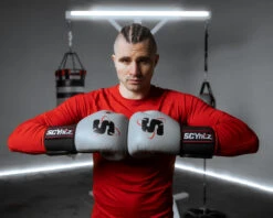 SCYntz Leather Bag Gloves -ADIDAS || Nike Sales SCYBGGRBK 2