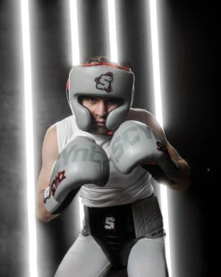 SCYntz Leather Sparring Gloves -ADIDAS || Nike Sales SCYSGGRBK 1