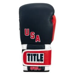 TITLE Boxing Sugar Ray Leonard 1976 Montreal Special Edition Leather Training Gloves -ADIDAS || Nike Sales SRLOTG 3