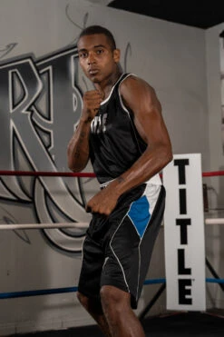 TITLE Boxing Aerovent Elite Amateur Set 8 -ADIDAS || Nike Sales TABS8BK BL