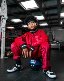 TITLE "Boxing Ain't Easy" Velour Warm Up -ADIDAS || Nike Sales TB166RDBKWH 7 1