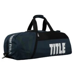TITLE Boxing Champion Sport Bag/Backpack -ADIDAS || Nike Sales TBAG46 BL BK 2
