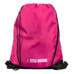 TITLE Boxing Bruiser Gym Sack -ADIDAS || Nike Sales TBAG47 PK BK 2