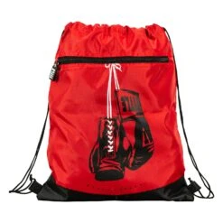 TITLE Boxing Bruiser Gym Sack -ADIDAS || Nike Sales TBAG47 RD BK 1