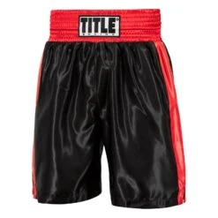 TITLE Boxing Edge Boxing Trunks -ADIDAS || Nike Sales TBTC2 BK RD 1 cd284a19 1d42 4a0d 8b33 98b06044ebbf