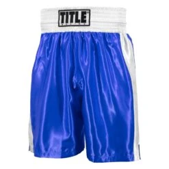 TITLE Boxing Edge Boxing Trunks -ADIDAS || Nike Sales TBTC2 BL WH 1 697d6118 a0a0 4aa2 9f87 c1693a2b8179