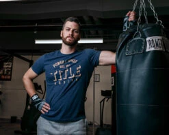 TITLE Boxing Power And Speed Tee -ADIDAS || Nike Sales TBTS211BL 1