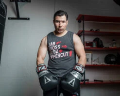 TITLE Boxing Jab Cross Muscle Tee -ADIDAS || Nike Sales TBTS212DGR 2