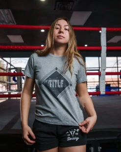 TITLE Boxing Women's Snapshot Tee 10 TITLE Boxing Women's Snapshot Tee -ADIDAS || Nike Sales TBWTS219GR 1