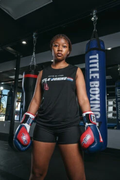 TITLE Boxing United Women's Tank 11 TITLE Boxing United Women's Tank -ADIDAS || Nike Sales TBWTS2T06BK 1